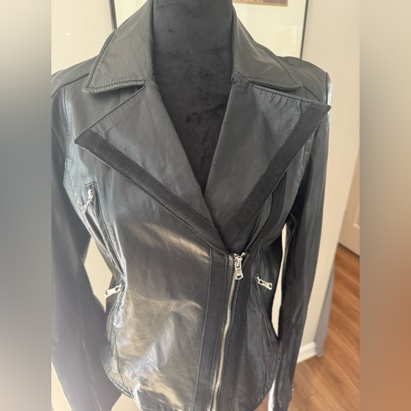 Pelle Studio Womens Motorcycle Jacket | Genuine Leather | Size: M - Picture 6 of 13